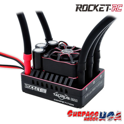 Rocket-RC 1/8 Taurus 220AMP Turbo V2 Sensored ESC with Bluetooth SP-100015-02