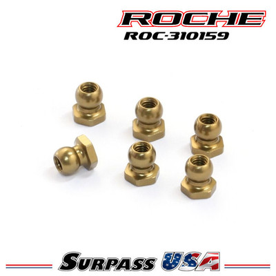Roche - P12V, P12V2 Aluminum M2.5x4.3mm Ball Stud (310159)
