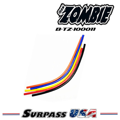 Team Zombie Silicon Wire 12 awg - 5 Assorted Colors (1 Meter Total) B-TZ-100011