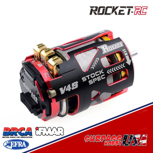 Surpass Hobby USA | Rocket V4S SPEC 25.5T Sensored Brushless Motor