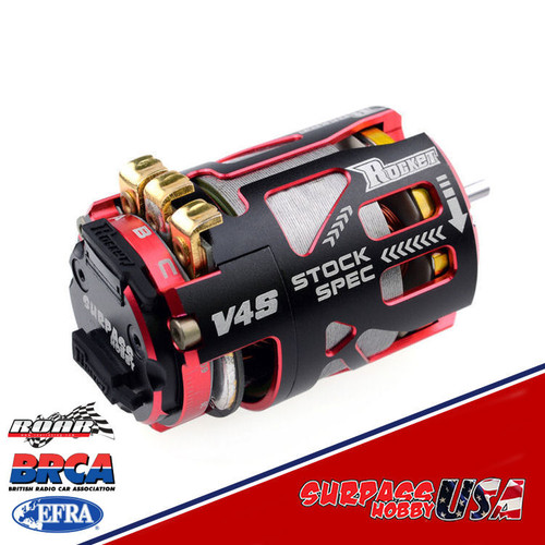 Rocket V4S ROAR SPEC 17.5T Sensored Brushless Motor
