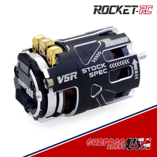 Rocket V5R SPEC 25.5T Sensored Brushless Motor SP-054000-77-25.5T