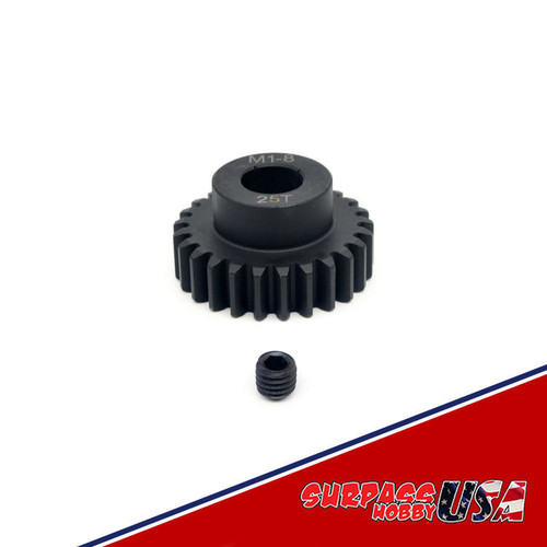 Rocket 25T MOD 1 Pinion or Spool Gear 8mm Bore Chromium Alloy Steel 11025-6015-02