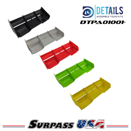 Hobby Details 1/8 Off-Road Buggy / Truggy Wing DTPA01001-
