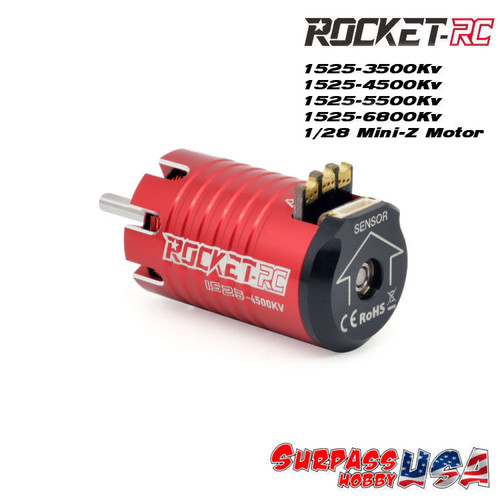 Surpass Hobby | Rocket-RC 1/28 Mini-Z USA SPEC 2500Kv Sensored