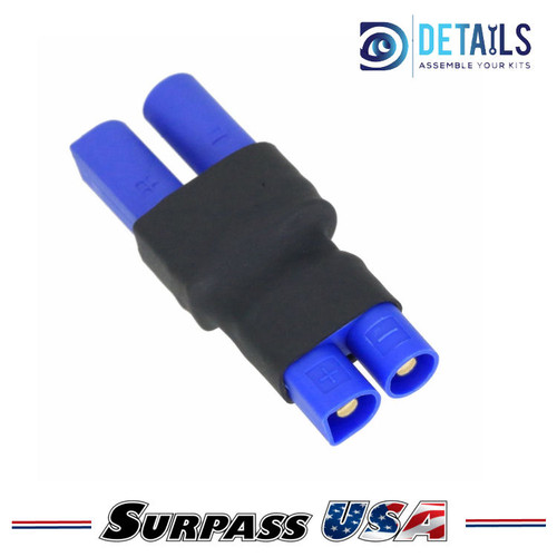 EC3 Male to EC5 Female Adapter for RC Lipo Batteries (1pc) DTC07071B