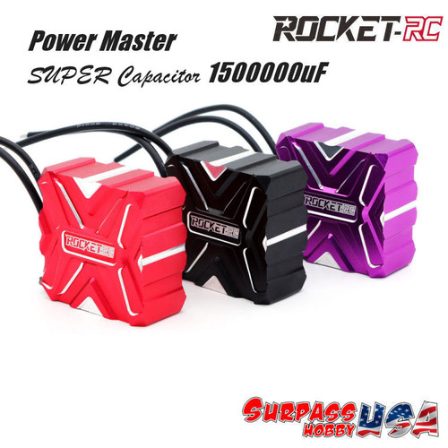 Rocket-RC Super Capacitor 1500000uF for 10th Drift / Touring Car