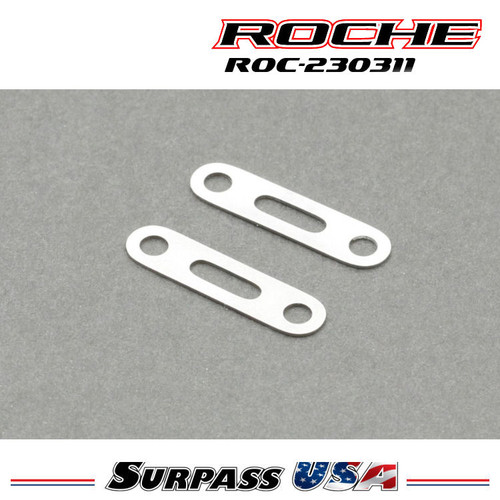Roche - Rapide P12V, P12V2 Center Pivot Ball Mount Shim, 0.5mm, 2 pcs (230311)