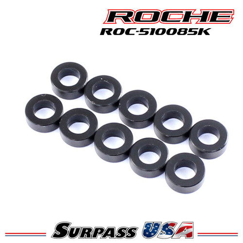 Roche - Rapide P12V, P12V2, P10W3 Alum Spacer, 3x5.5x1.5mm, 10 pcs (510085K)