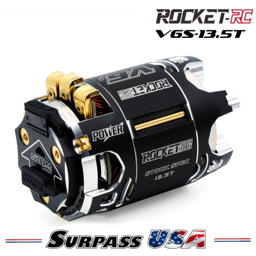 Rocket-RC V6S SPEC 13.5T Sensored Brushless Motor SP-054006-06-13.5