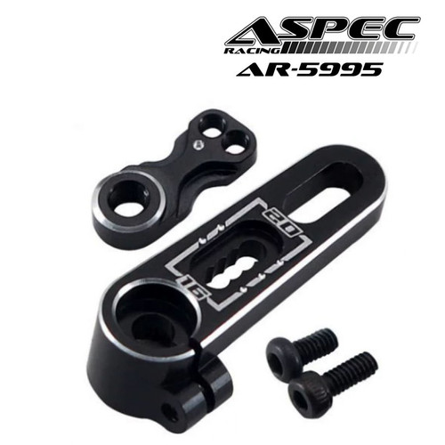 ASPEC Racing 7075 Alloy 15.5mm-20mm Adjustable Servo Horn 25T AR-5995