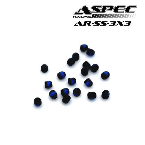 ASPEC M3x3 Lockdown Grade 12.9 Set Screw (20pcs) AR-SS-3X3