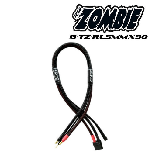 Team Zombie High Current XT90, 5mm Tube Plug 2s-Balance 600mm 10awg Charging Cable B-TZ-RL5MMXT90