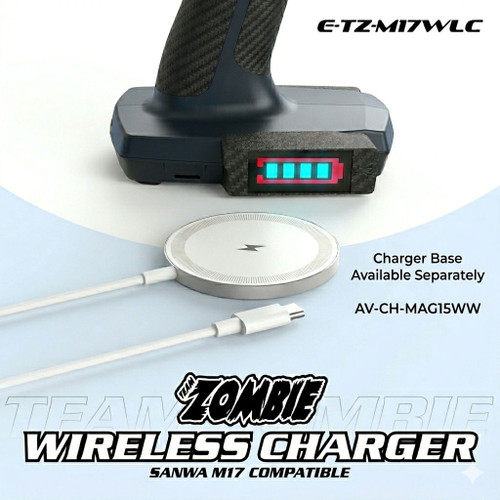 15W Magnetic Wireless Charger: Fast Charging Pad (White)