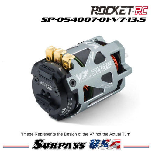 1:10 Brushless Motors - Rocket-RC V7 SPEC Motors - Surpass Hobby