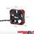 Rocket Red 35mm Aluminum Cooling Fan 21,000RPM