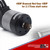 25T 48P Rocket Diamond Red HC Steel Pinion Gear
