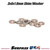 Surpass USA 3mm (M3) 3x6x1mm Precision Aluminum Shims (10pcs)