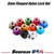 Surpass USA Precision 3mm (M3) Flanged Aluminum Nylon Lock Nut (10pcs) DTLN01002