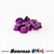 Surpass USA 4mm (M4) Flanged Aluminum Nylon Lock Nut (10pcs)