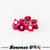 Surpass USA 4mm (M4) Flanged Aluminum Nylon Lock Nut (10pcs)