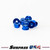 Surpass USA 4mm (M4) Flanged Aluminum Nylon Lock Nut (10pcs)