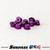 Surpass USA 4mm (M4) Serrated Flanged Aluminum Nylon Lock Nut (10pcs)