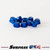 Surpass USA 4mm (M4) Serrated Flanged Aluminum Nylon Lock Nut (10pcs)