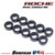 Roche - P12V, P12V2, P10W3 Aluminium Spacer 3x5.5x2mm, Black, 10 pcs (510024K)