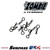 Team Zombie Signature Color Body Clips 1/10 - Z-BLACK (10) A-TZ-100060