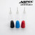 ASPEC Racing 15ml Clear Plastic Needle Drop Bottle (Black, Blue, Red) (3pcs) AR-B-15MIL3