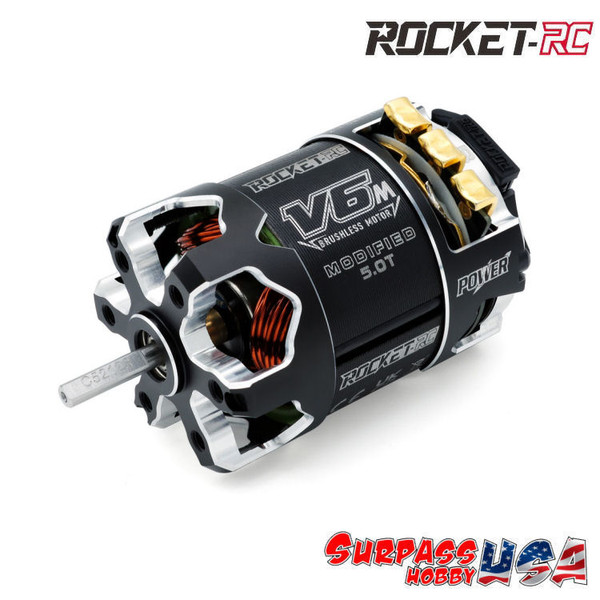 Rocket-RC V6M Modified 5.0T Sensored Brushless Motor SP-054006-11-5.0