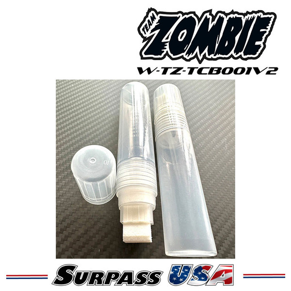 Team Zombie Dirt Free Traction Compound Bottle 80ml (Refillable) 2pcs W-TZ-TCB002