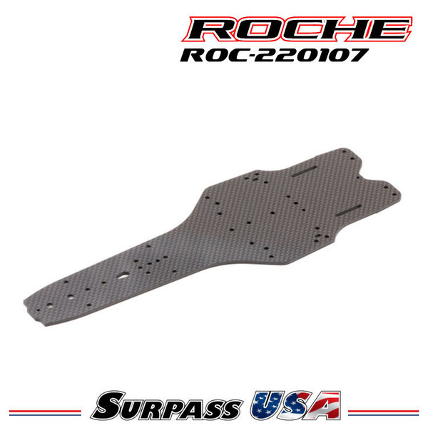 Roche - Rapide F1 EVO 2.5mm Graphite Main Chassis (220107) ROC-220107