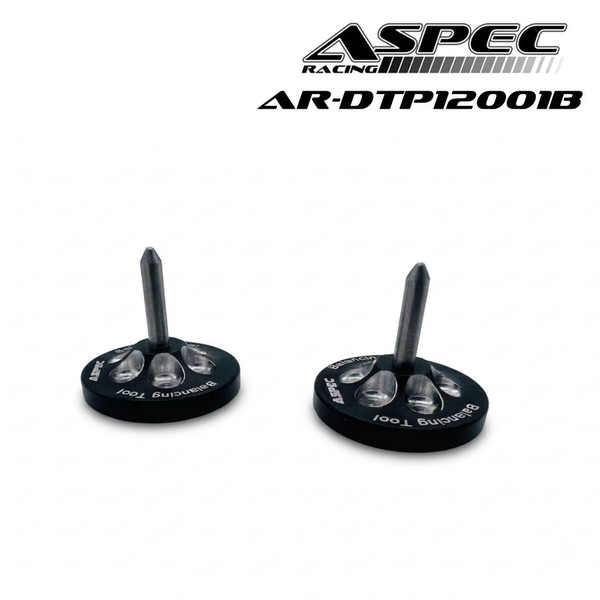 ASPEC Racing Aluminum 1/12 or 1/10 Chassis Balancing Tool AR-DTP12001B