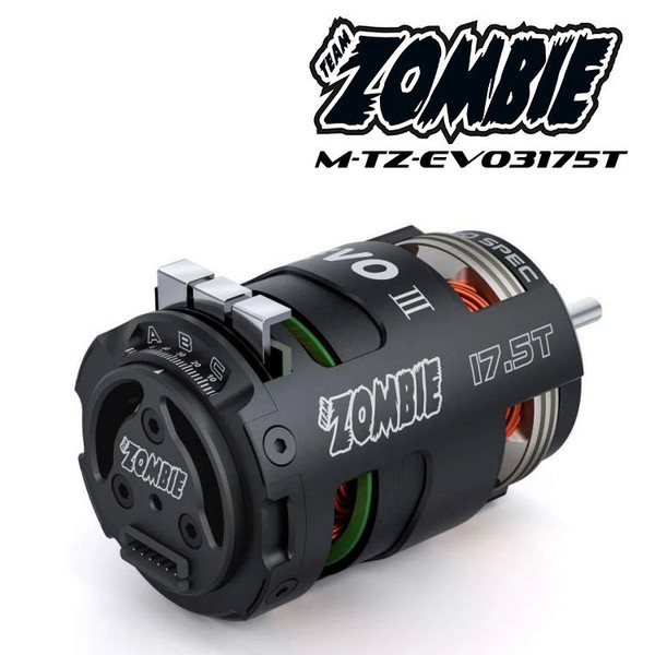 Team Zombie Evolution III Pro SPEC Stock Class 17.5T M-TZ-EVO3175T
