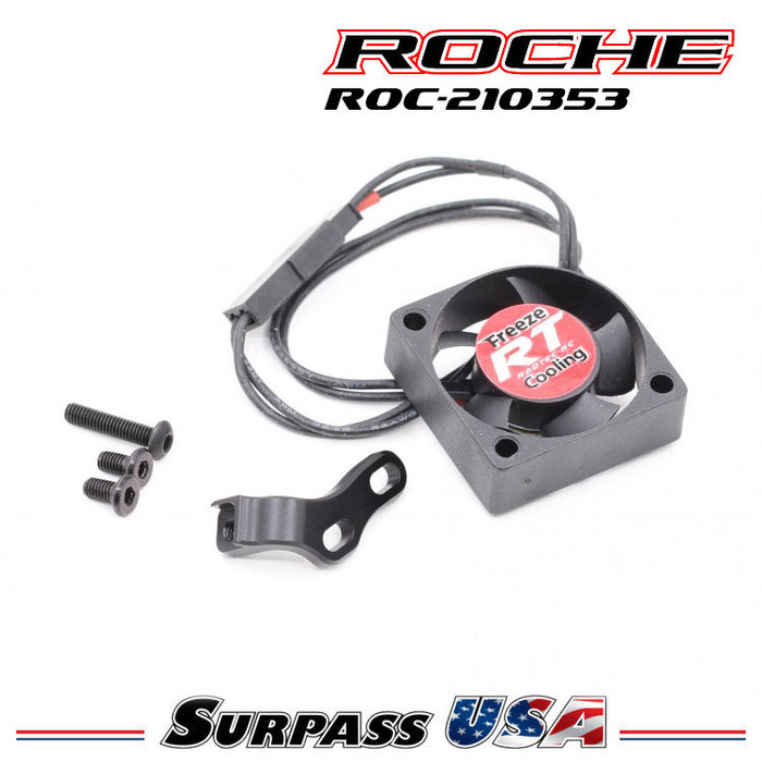 Roche - P12V2 Aluminum Cooling Fan Mount with 30mm Cooling Fan (210353)