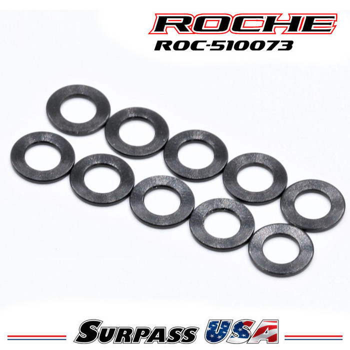 Roche - P12V, P12V2 Aluminum Spacer 3x5.5x0.5mm, Black (510073)