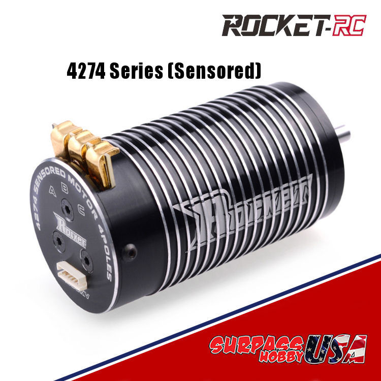 4274 Rocket-RC 1/8 2000Kv Long Sensored Brushless Motor