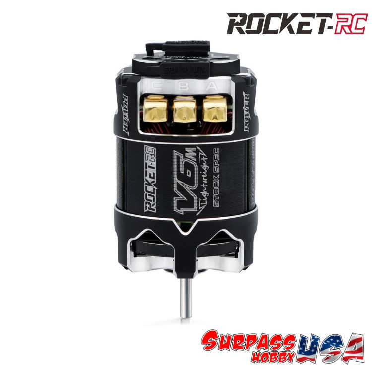 Surpass Hobby | Rocket-RC V6M ROAR SPEC 17.5T Lightweight Sensored