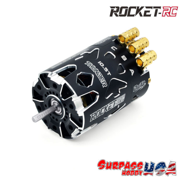 Surpass Hobby USA | Rocket-RC 10.5T 3850Kv Thunder 540 Drift Sensored ...
