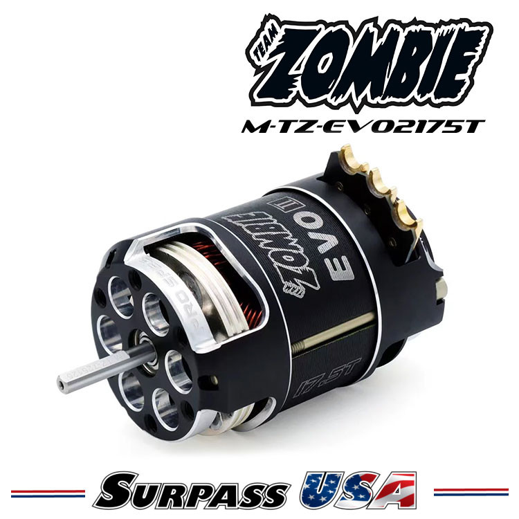 Team Zombie 1:10 Evolution II Pro Spec Stock Class 17.5t M-TZ-EVO2175T
