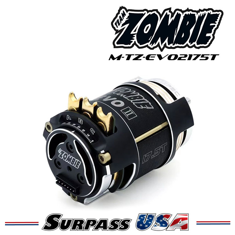 Team Zombie 1:10 Evolution II Pro Spec Stock Class 17.5t M-TZ-EVO2175T
