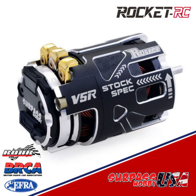 Surpass Hobby USA | Rocket V5R SPEC 17.5T Sensored Brushless