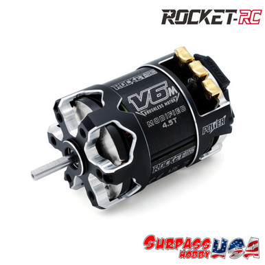 Surpass Hobby | Rocket-RC V6M Modified 4.5T Sensored Brushless