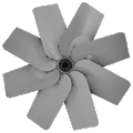 Air Turbine Y47.57HTA01 Fan Propeller, CCW