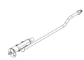Midco 672590 Pilot with Flame Rod and Spark Rod Assemblies Mounted