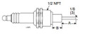 Eclipse 16946-2 Spark Ignitor or Flame Rod, 1/2", Length 4-7/16"