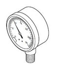 Schneider 2420-0002 2" Gauge 0-30# 1/8" Bottom Connection A203