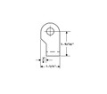 Polar 1809-202 Swing Bracket 270 Degrees (offset)
